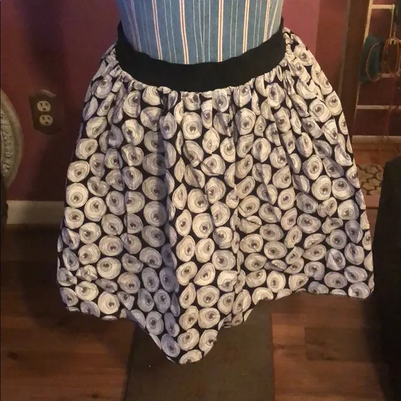 🆕 Eyeball Cotton Skater Skirt Ships Same Day‼️