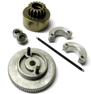 0204868107 .12 - .18 RC Nitro Engine Car 2 Shoe Clutch Flywheel Kit VX 16 Teeth