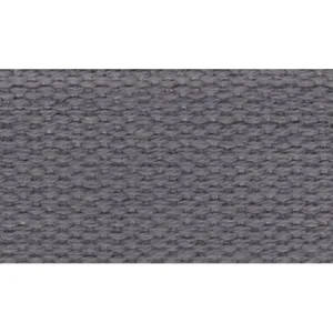 1 1/2" 100% Cotton Strapping/Webbing -- Grey
