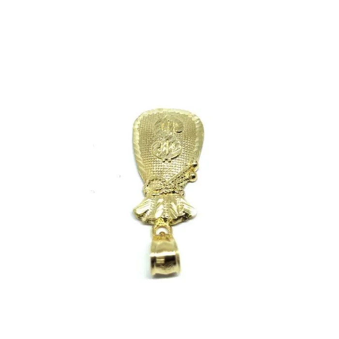 10K Yellow Gold Money Bag Men's Pendant GMP-005