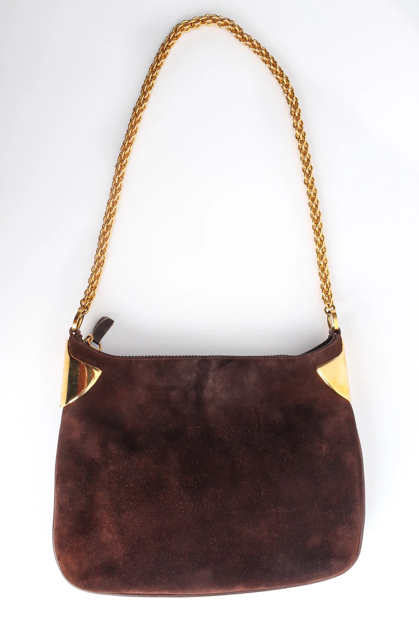 1970s Suede Shoulder Bag
