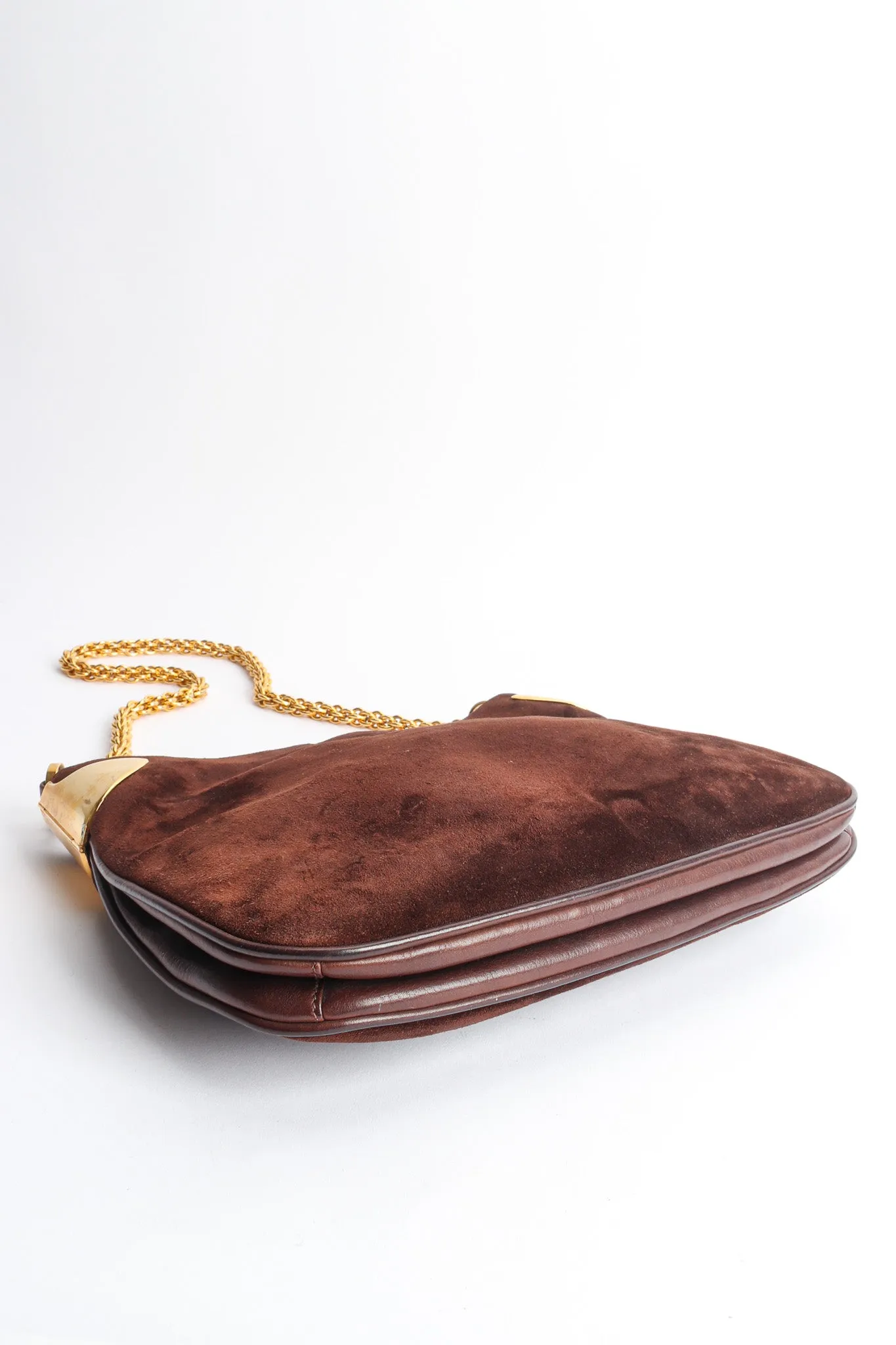 1970s Suede Shoulder Bag