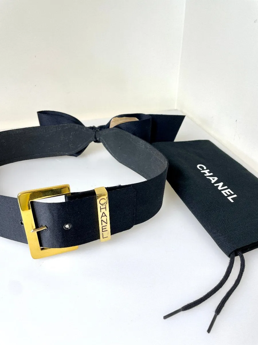 1980's Chanel Bow Belt