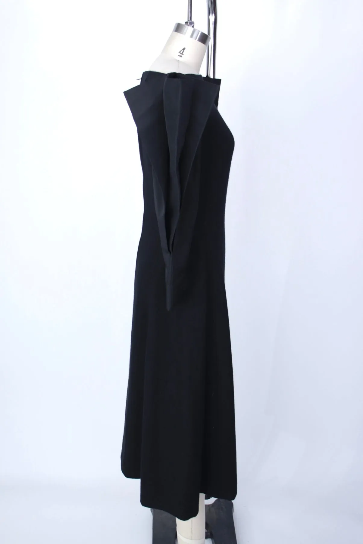 1980s Pauline Trigère Structured Cocktail Dress