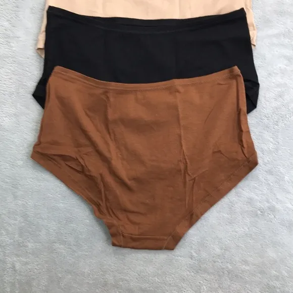 3 Pairs of Hanky Panky Modal Women's Briefs Size Small New