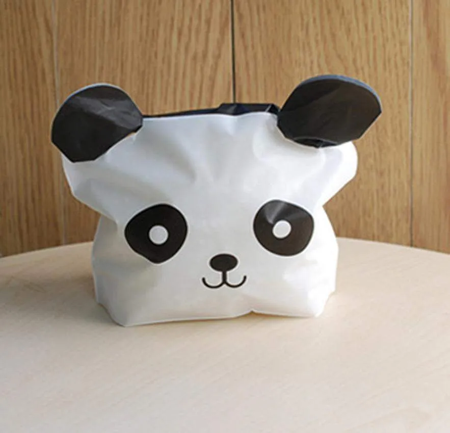 50 Pcs Panda Cookie Plastic Bags