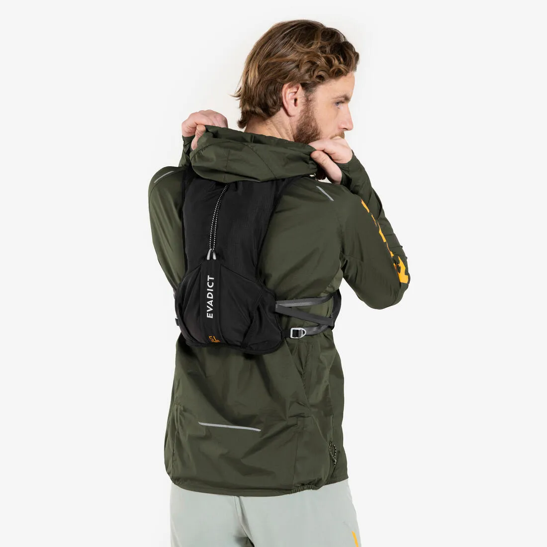 5L TRAIL RUNNING BAG - TURQUOISE - SOLD WITH 1L WATER BLADDER