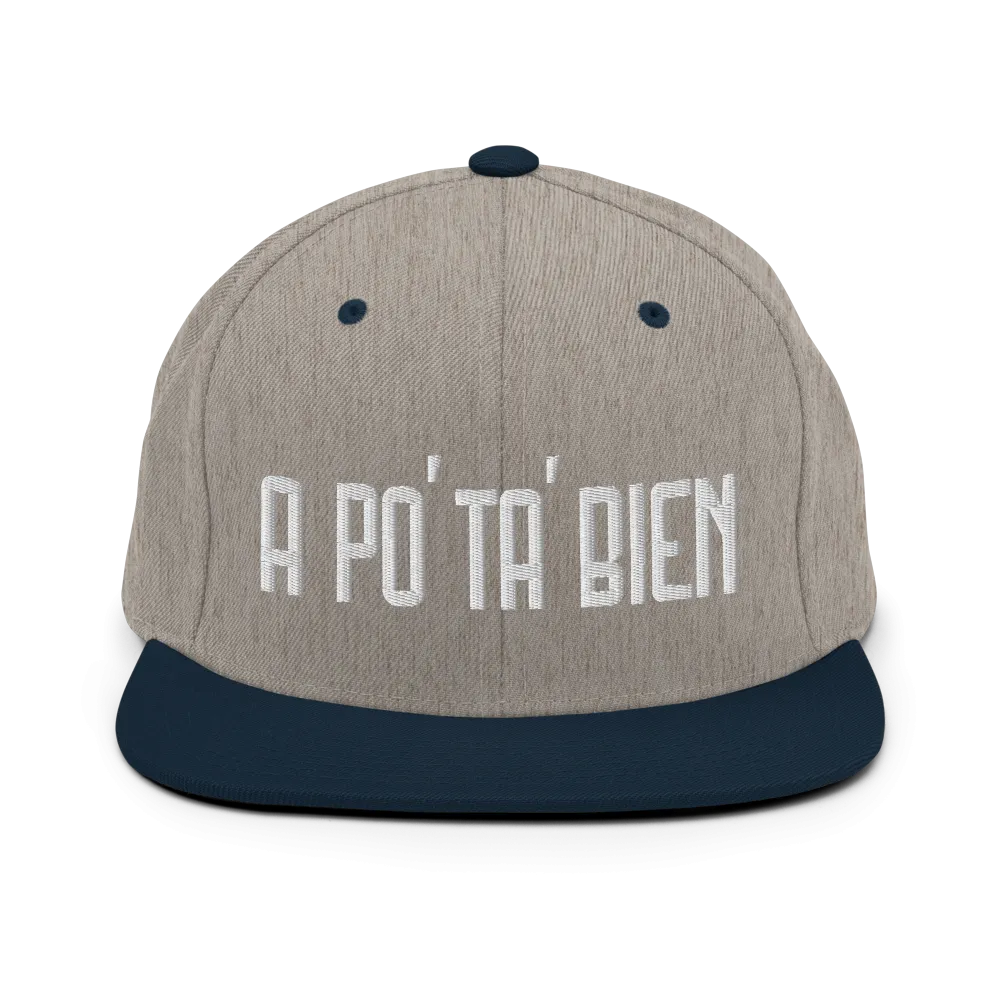A Po' Ta' Bien Dominican Snapback Hat