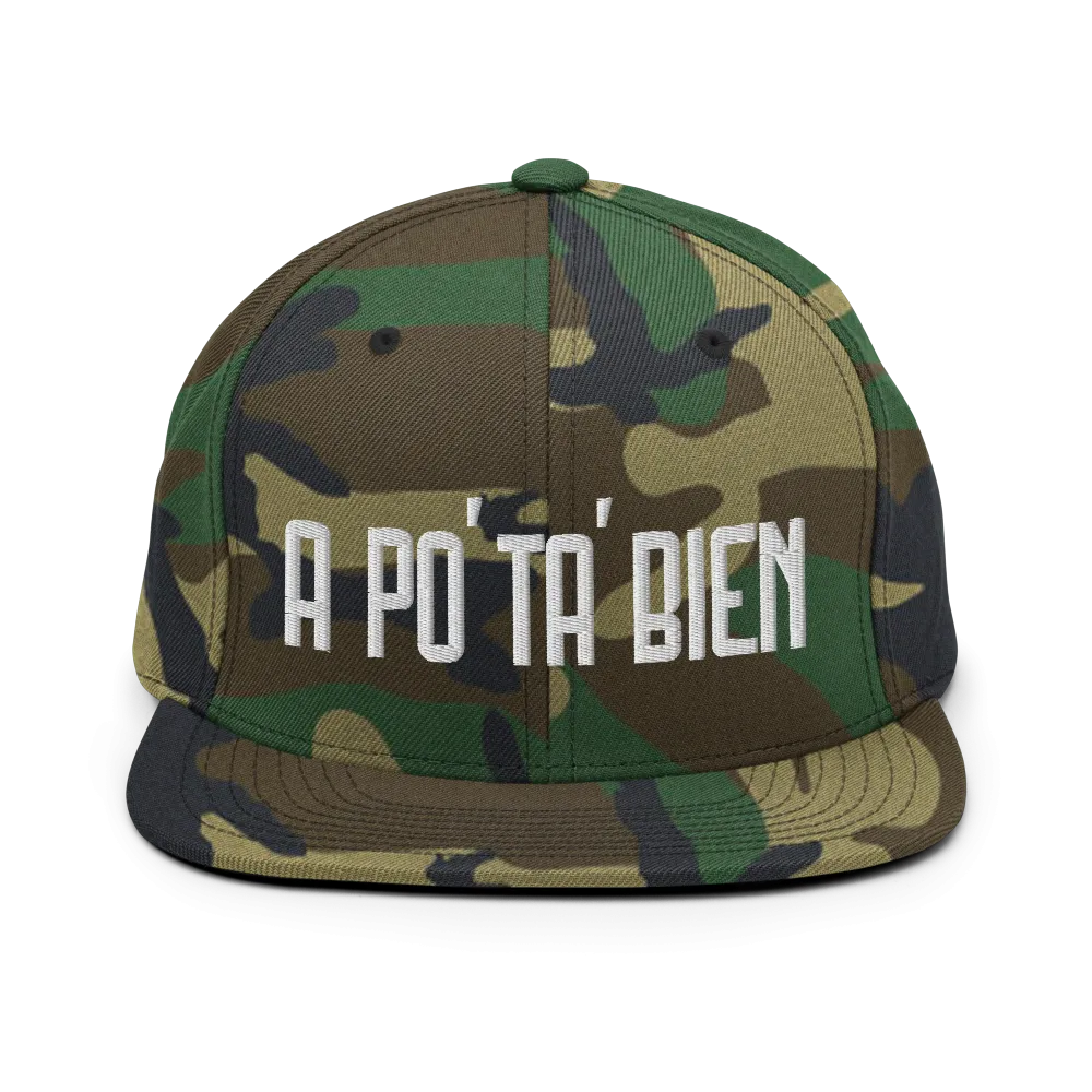 A Po' Ta' Bien Dominican Snapback Hat
