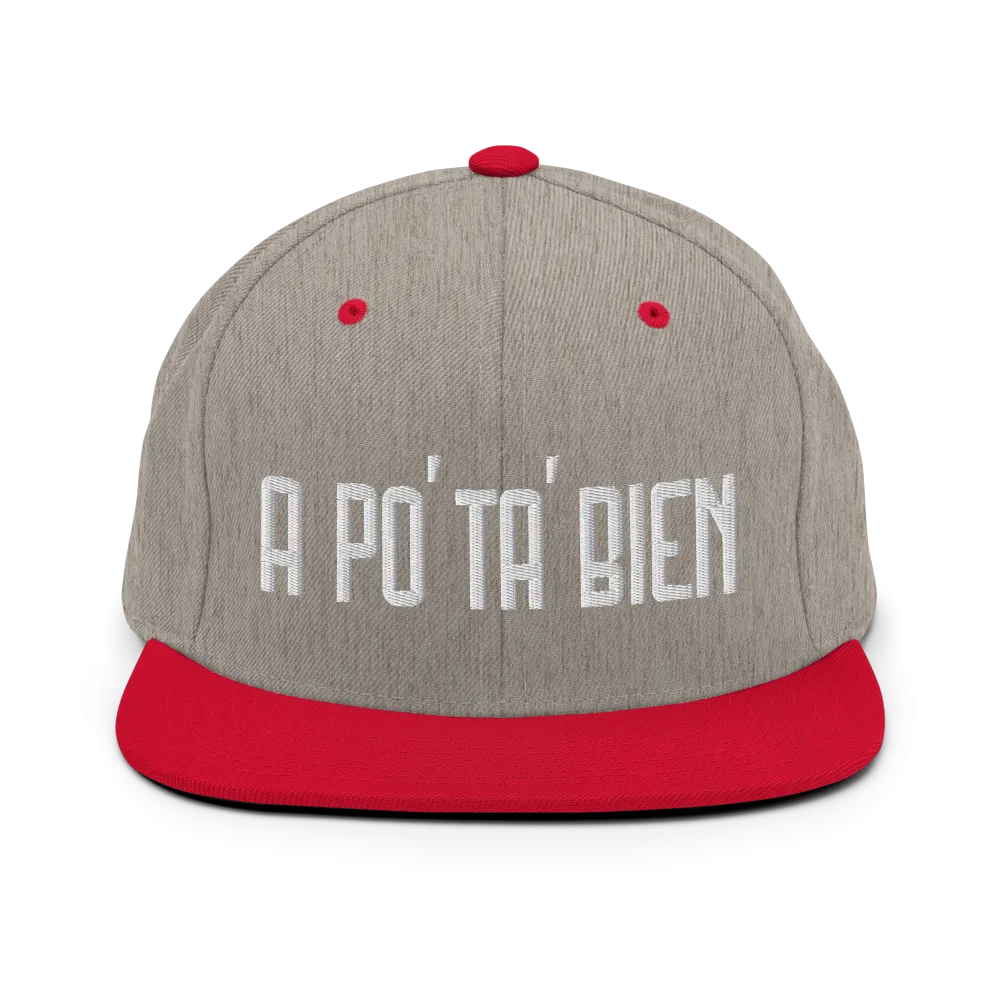 A Po' Ta' Bien Dominican Snapback Hat