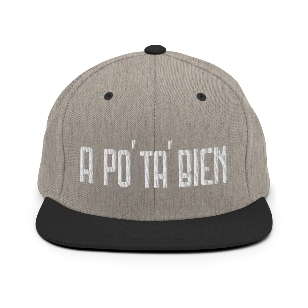 A Po' Ta' Bien Dominican Snapback Hat