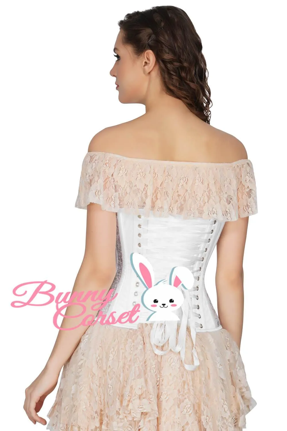 Acarnania Sequin Mesh Couture Corset
