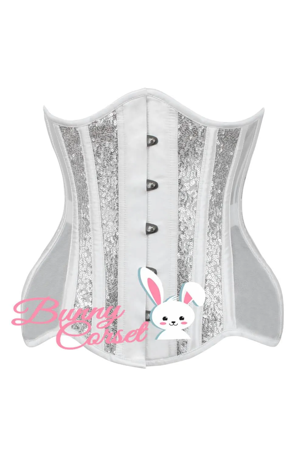 Acarnania Sequin Mesh Couture Corset