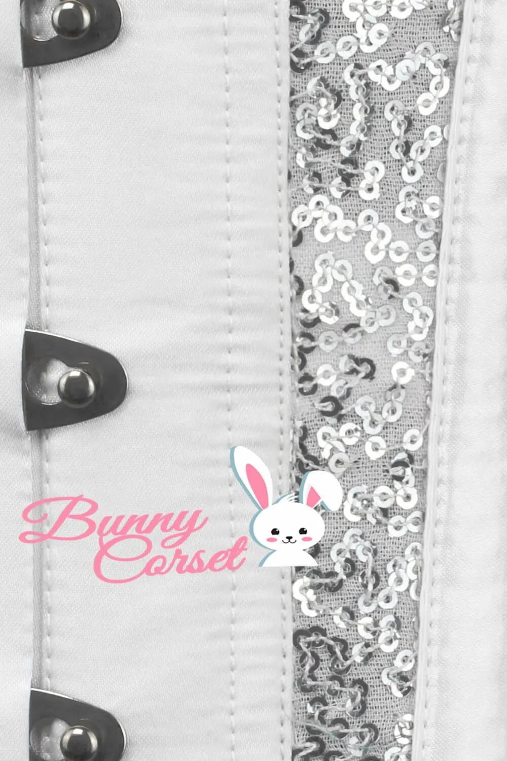 Acarnania Sequin Mesh Couture Corset