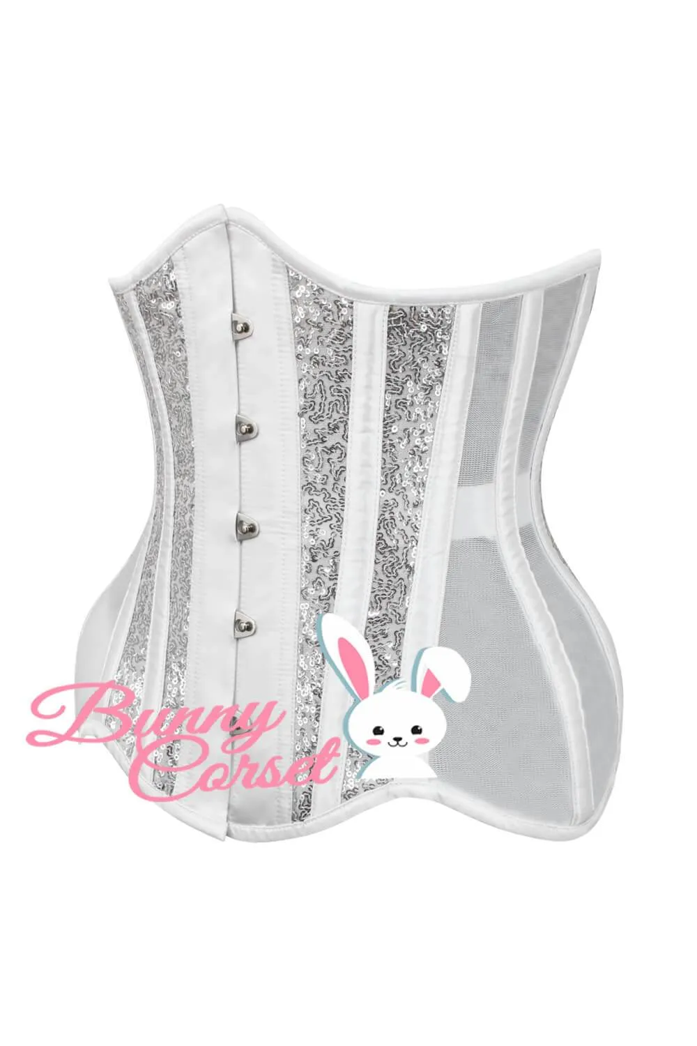 Acarnania Sequin Mesh Couture Corset
