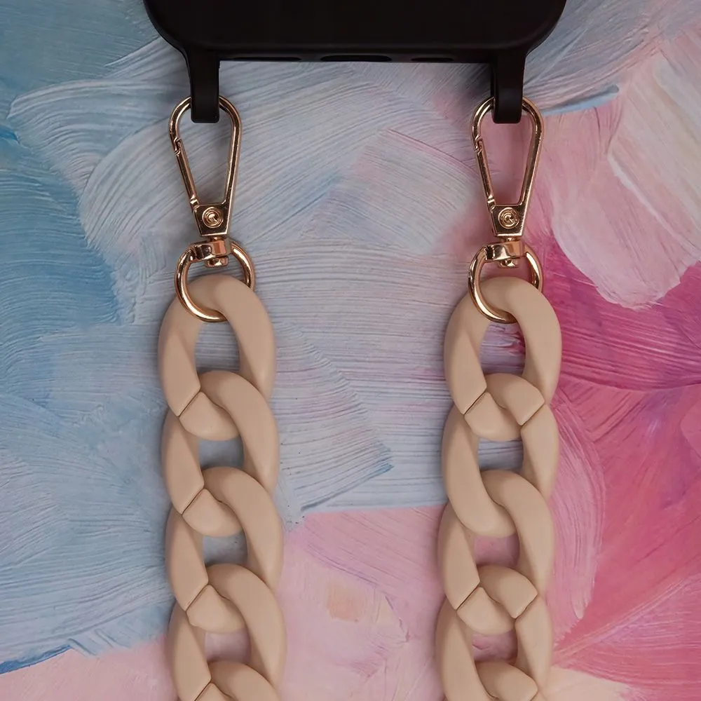 Łańcuch na Telefon do Etui Crossbody - Nude - 1.2m