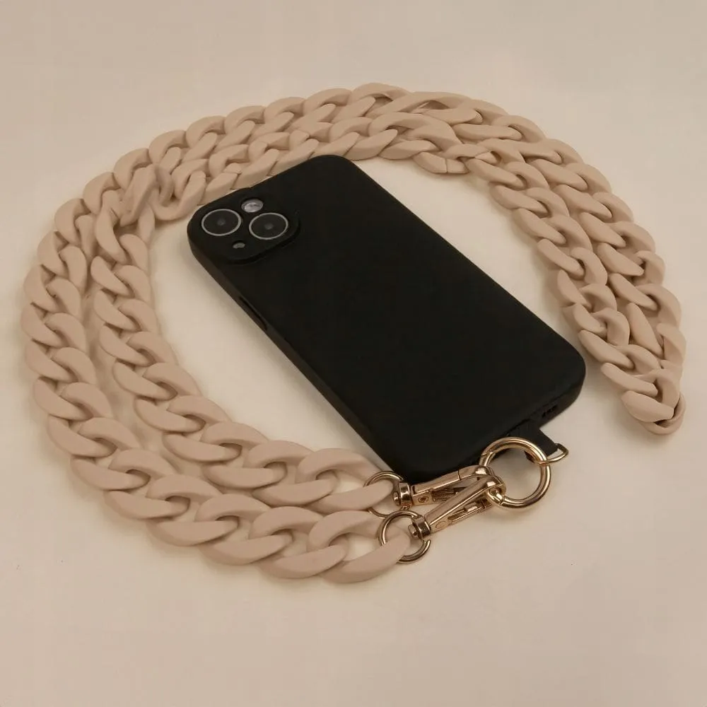 Łańcuch na Telefon do Etui Crossbody - Nude - 1.2m