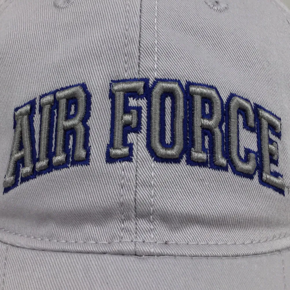 Air Force Arch Low Profile Hat (Silver)