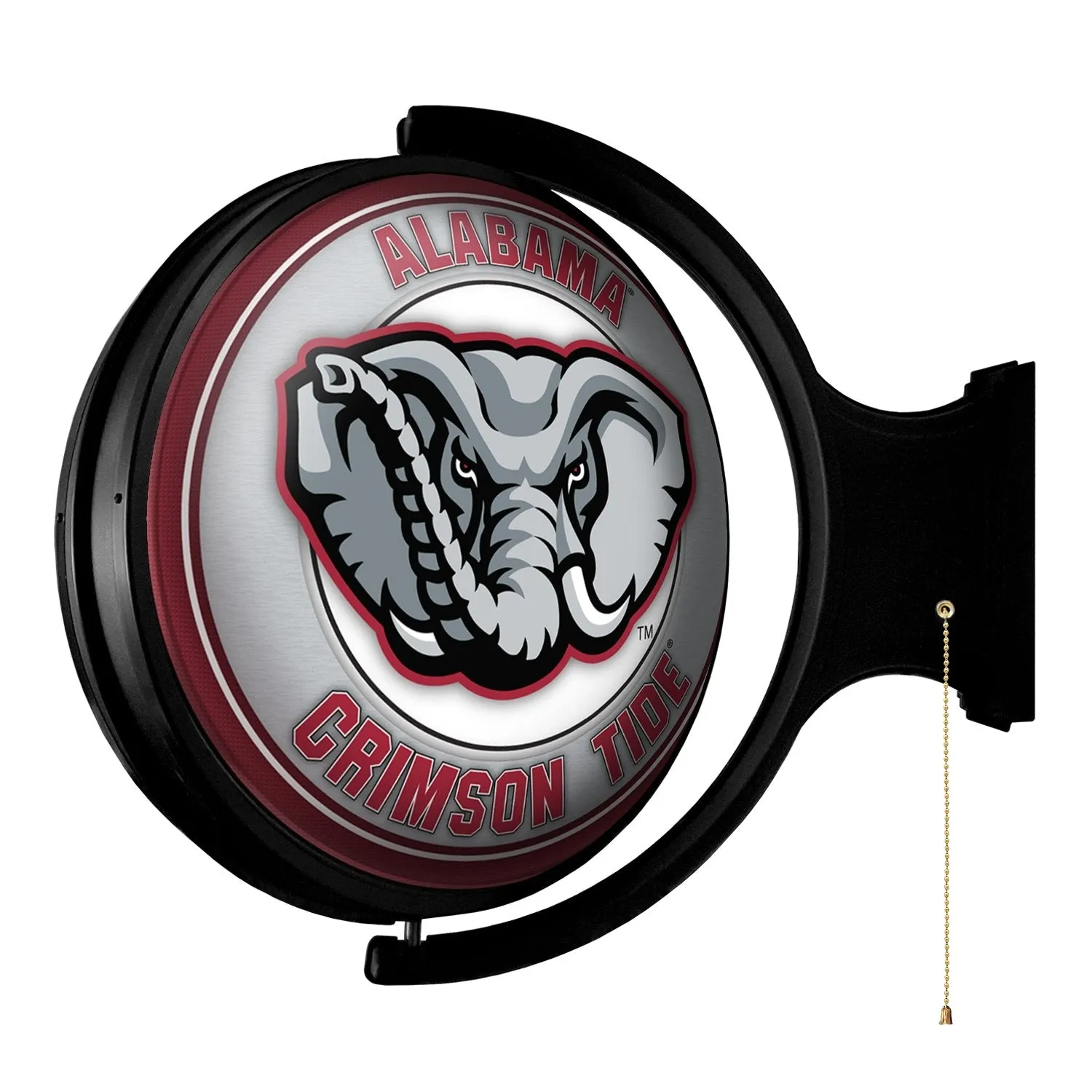 Alabama Crimson Tide: Al Logo - Original Round Rotating Lighted Wall Sign