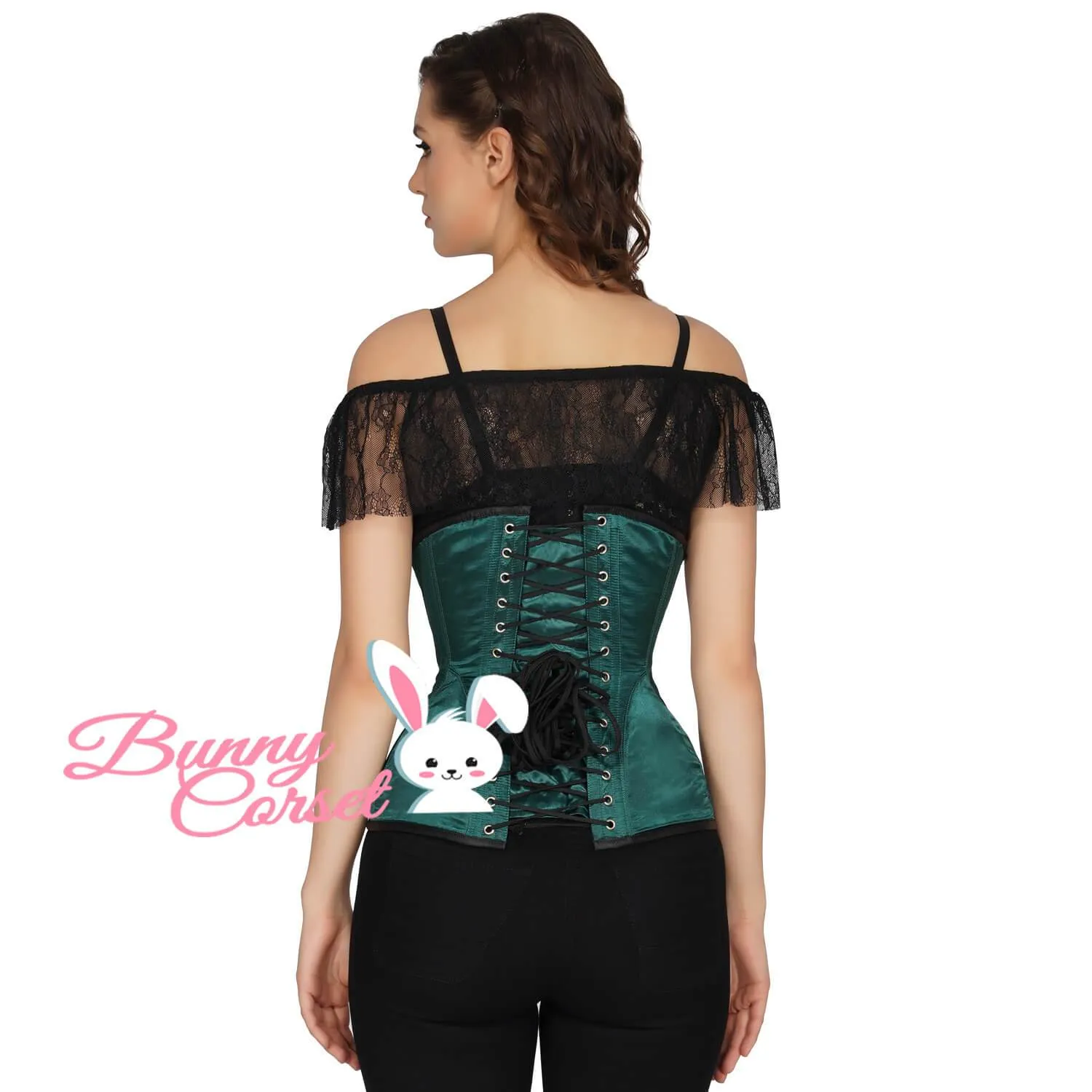 Alexandria Satin Waist Trainer Corset