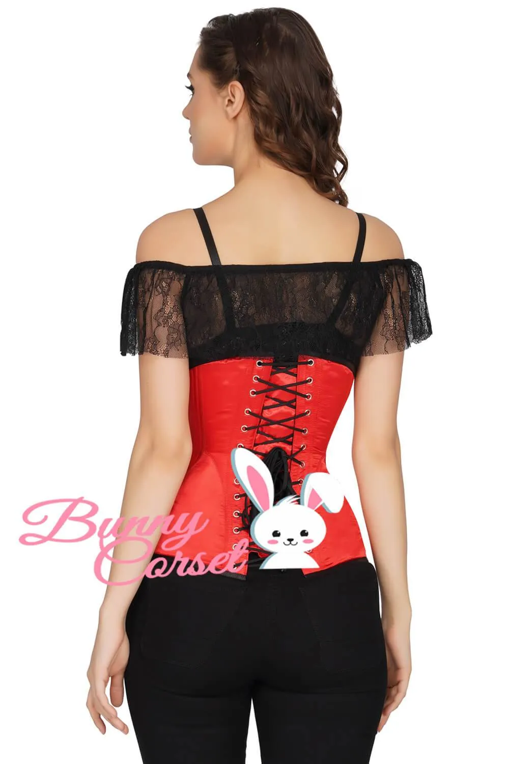Alexandria Satin Waist Trainer Corset