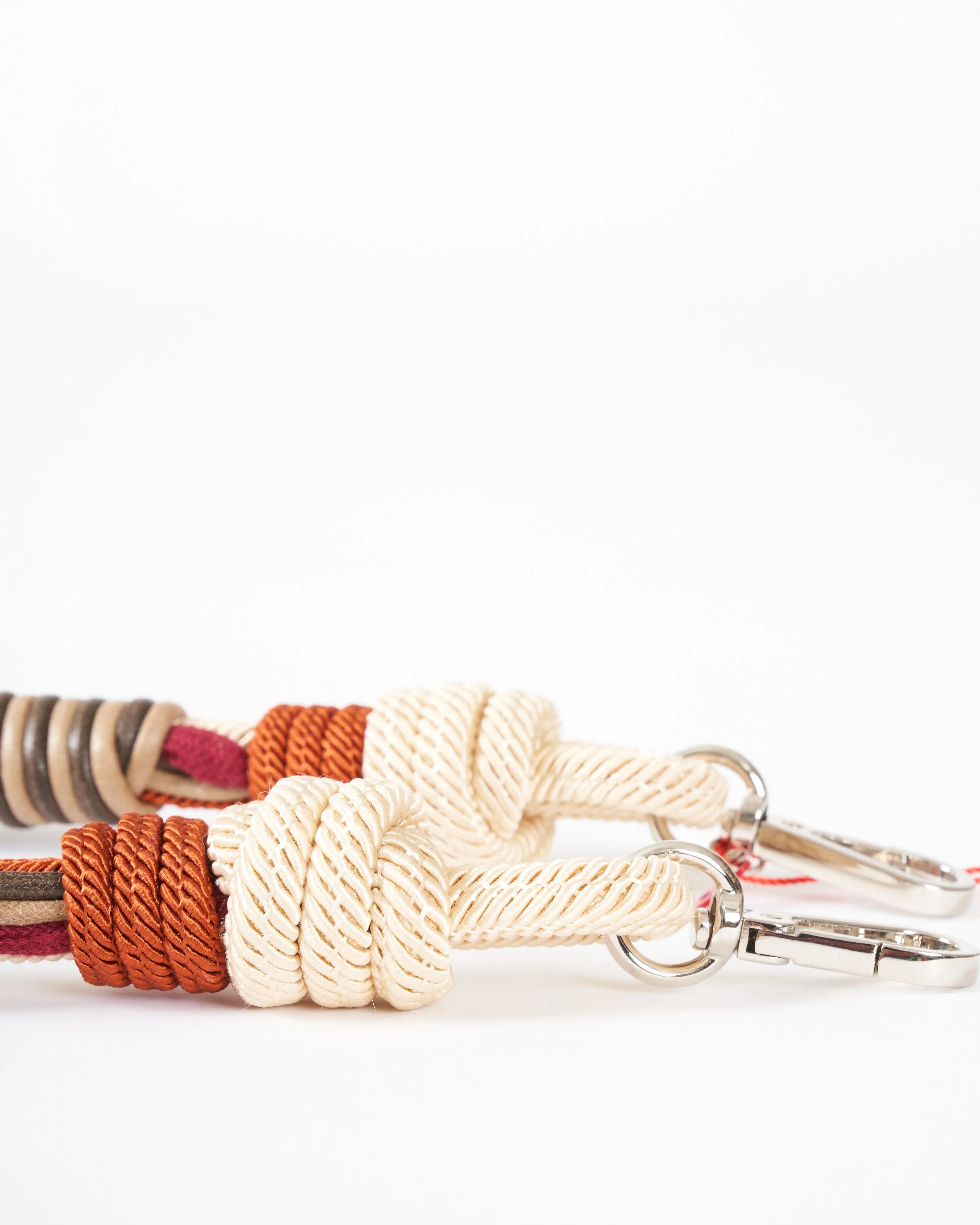 alice bag strap - browns & orange mix