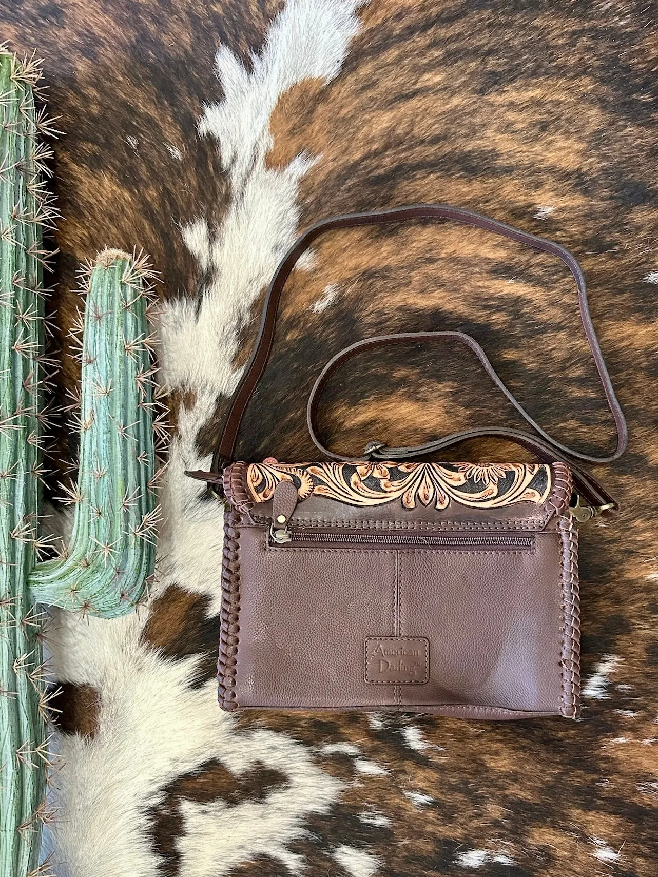 American Darling Leather Crossbody