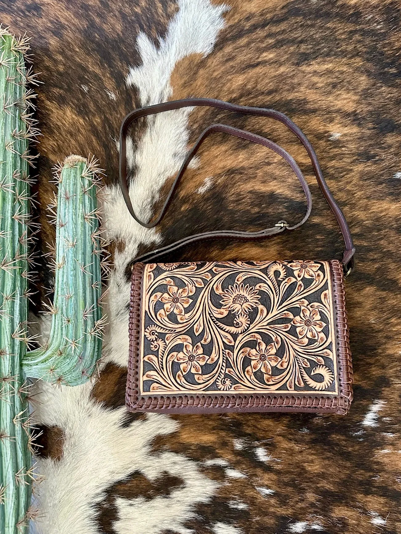 American Darling Leather Crossbody