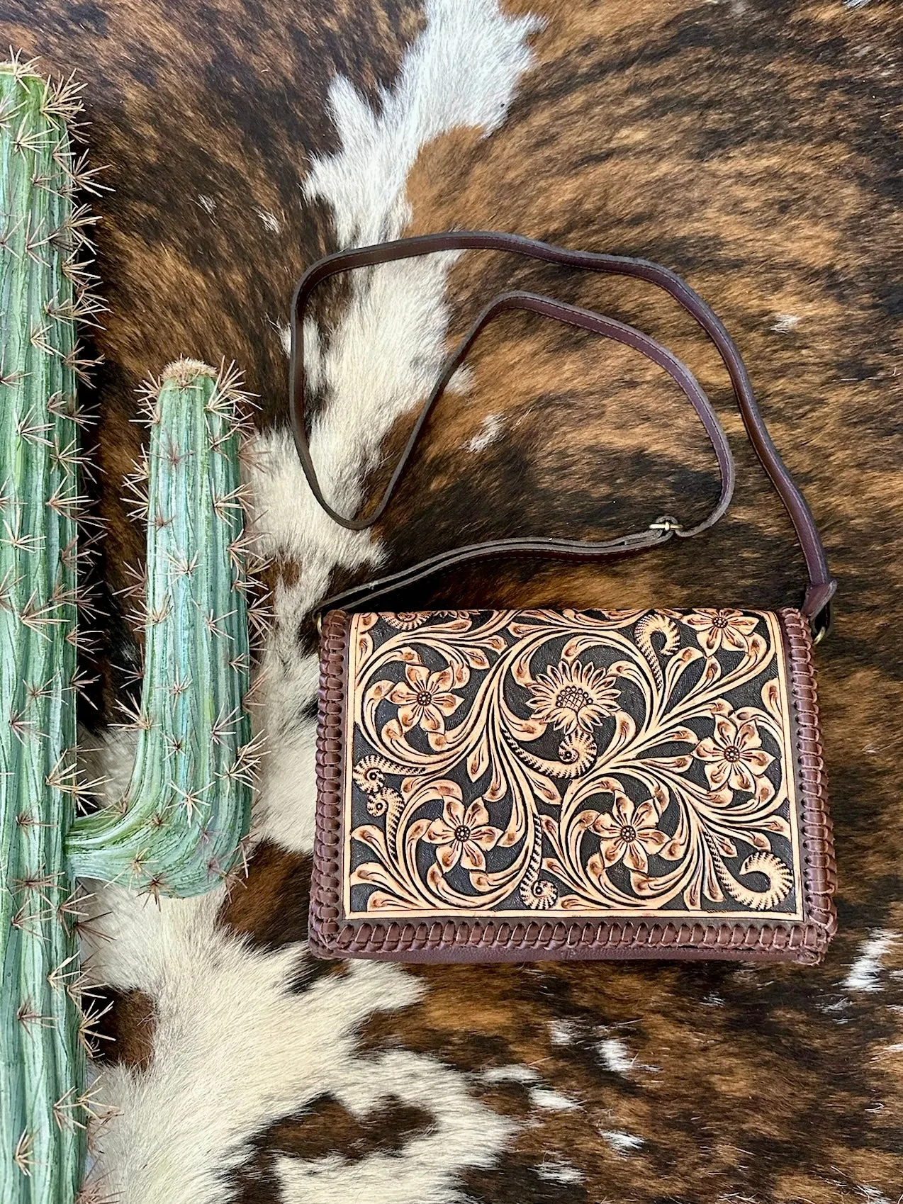 American Darling Leather Crossbody