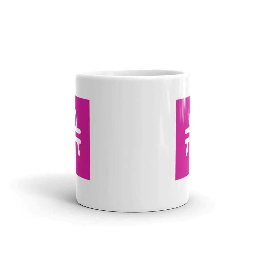AMP Token Squared Alt-logo Glossy Mug