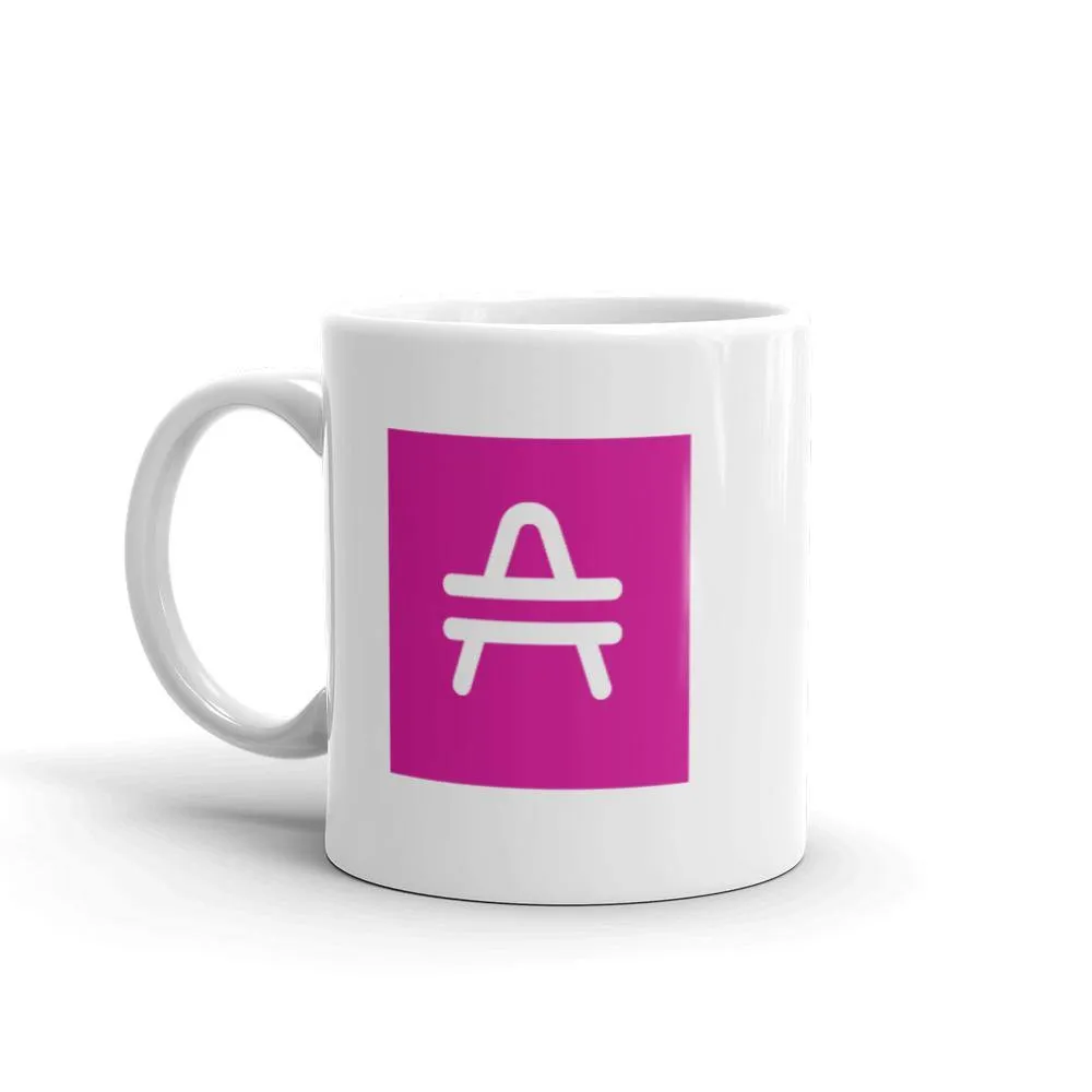 AMP Token Squared Alt-logo Glossy Mug