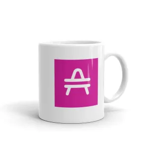 AMP Token Squared Alt-logo Glossy Mug