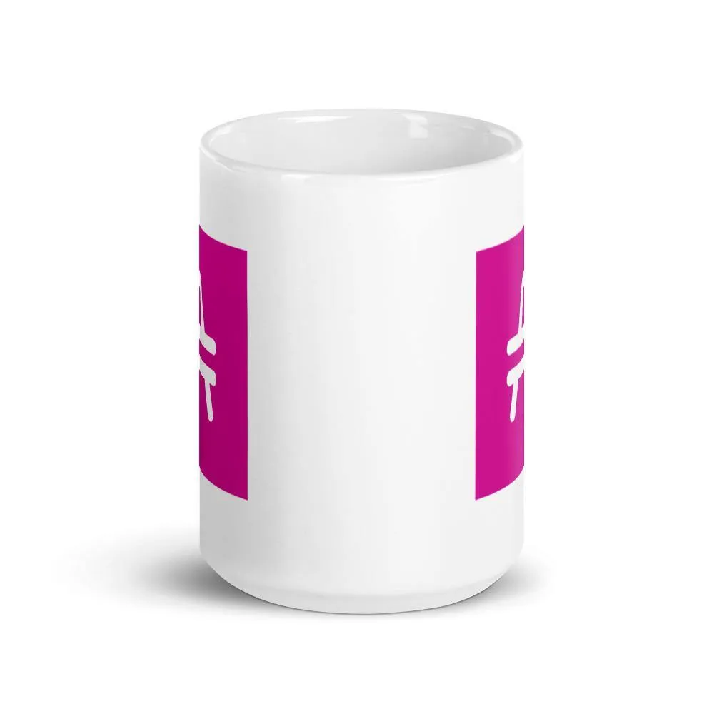 AMP Token Squared Alt-logo Glossy Mug