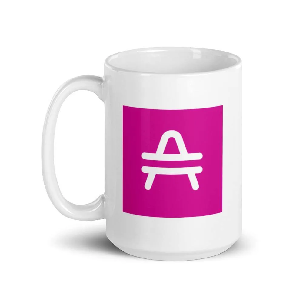 AMP Token Squared Alt-logo Glossy Mug