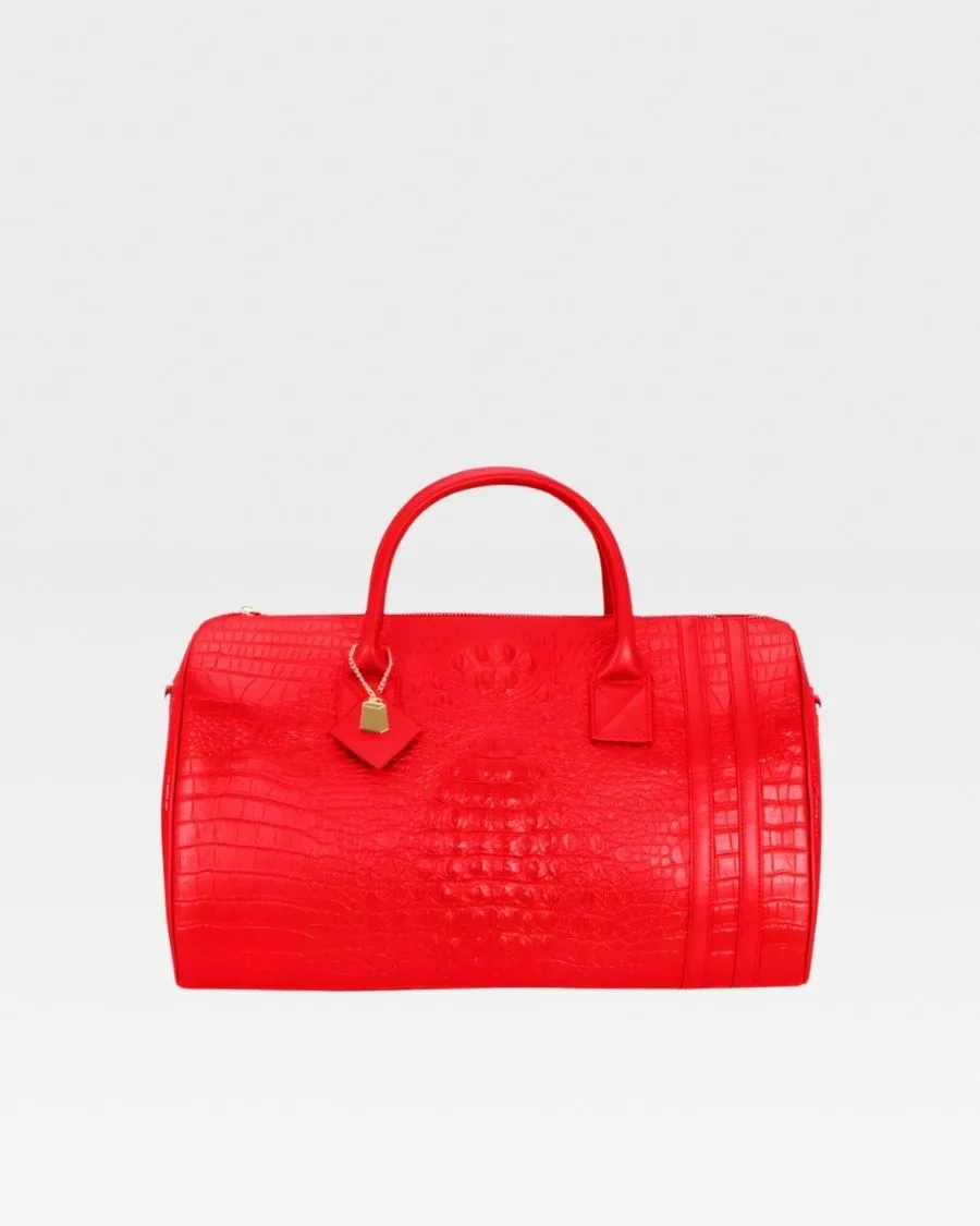 Apollo 2 Duffle Bag in Red