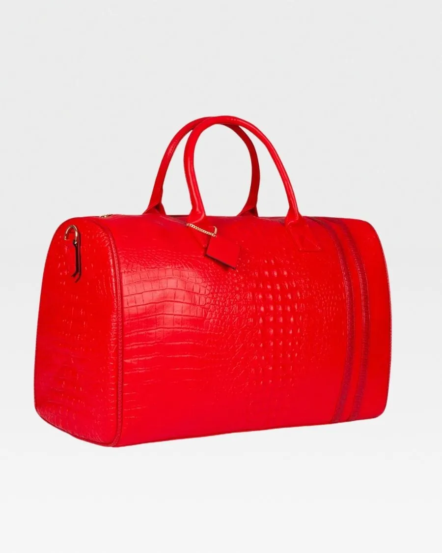 Apollo 2 Duffle Bag in Red