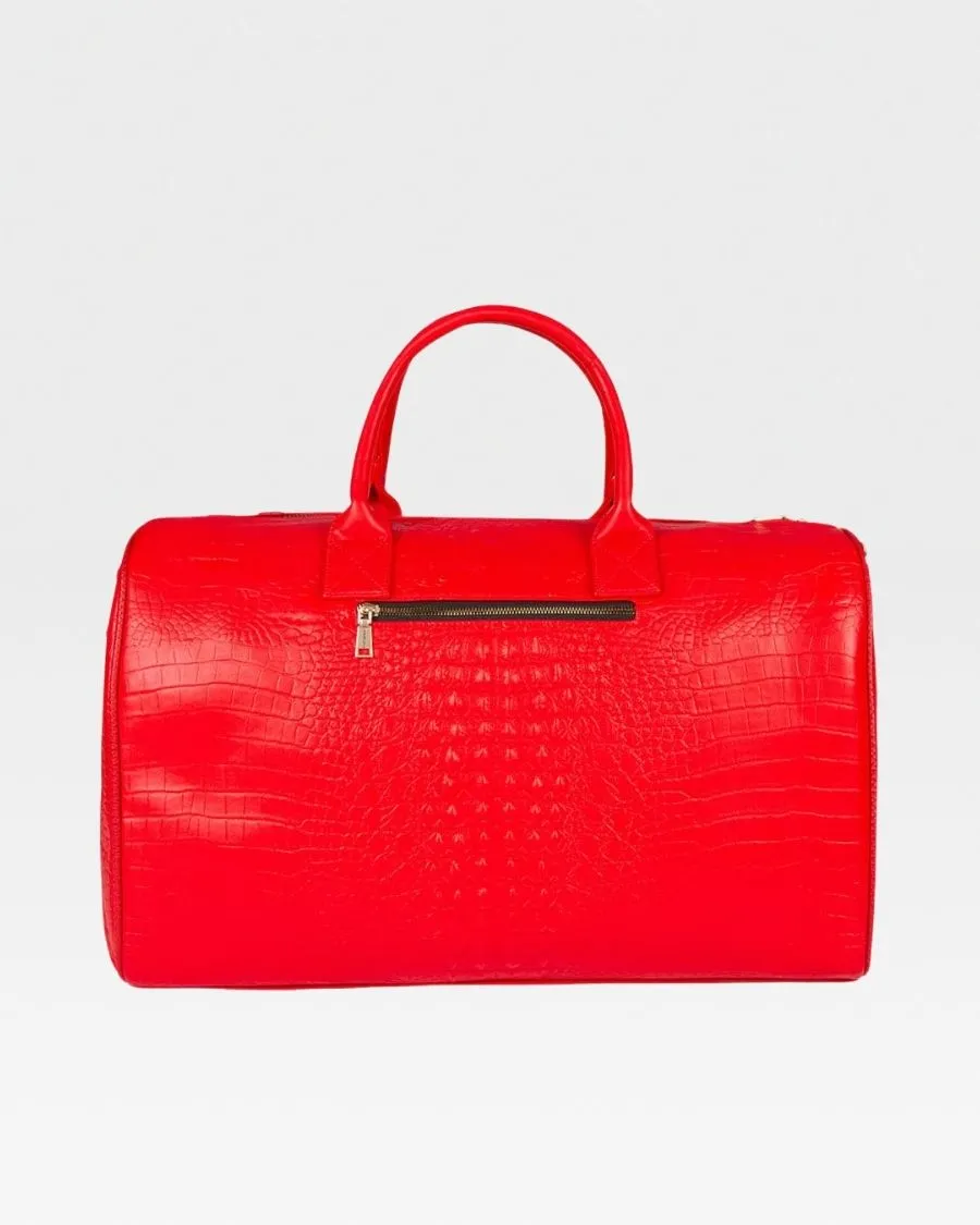 Apollo 2 Duffle Bag in Red