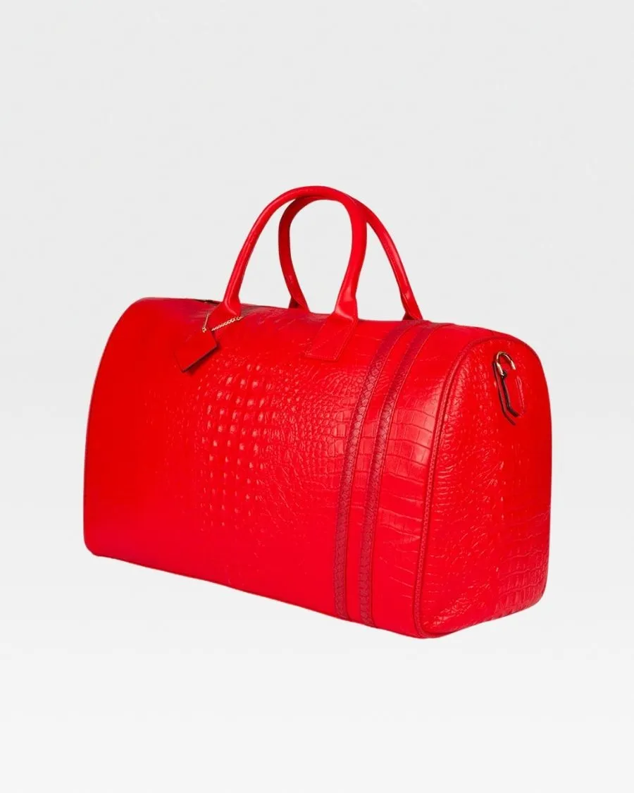 Apollo 2 Duffle Bag in Red