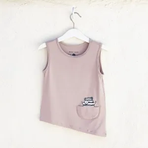 Asymmetric Tank - Mocha