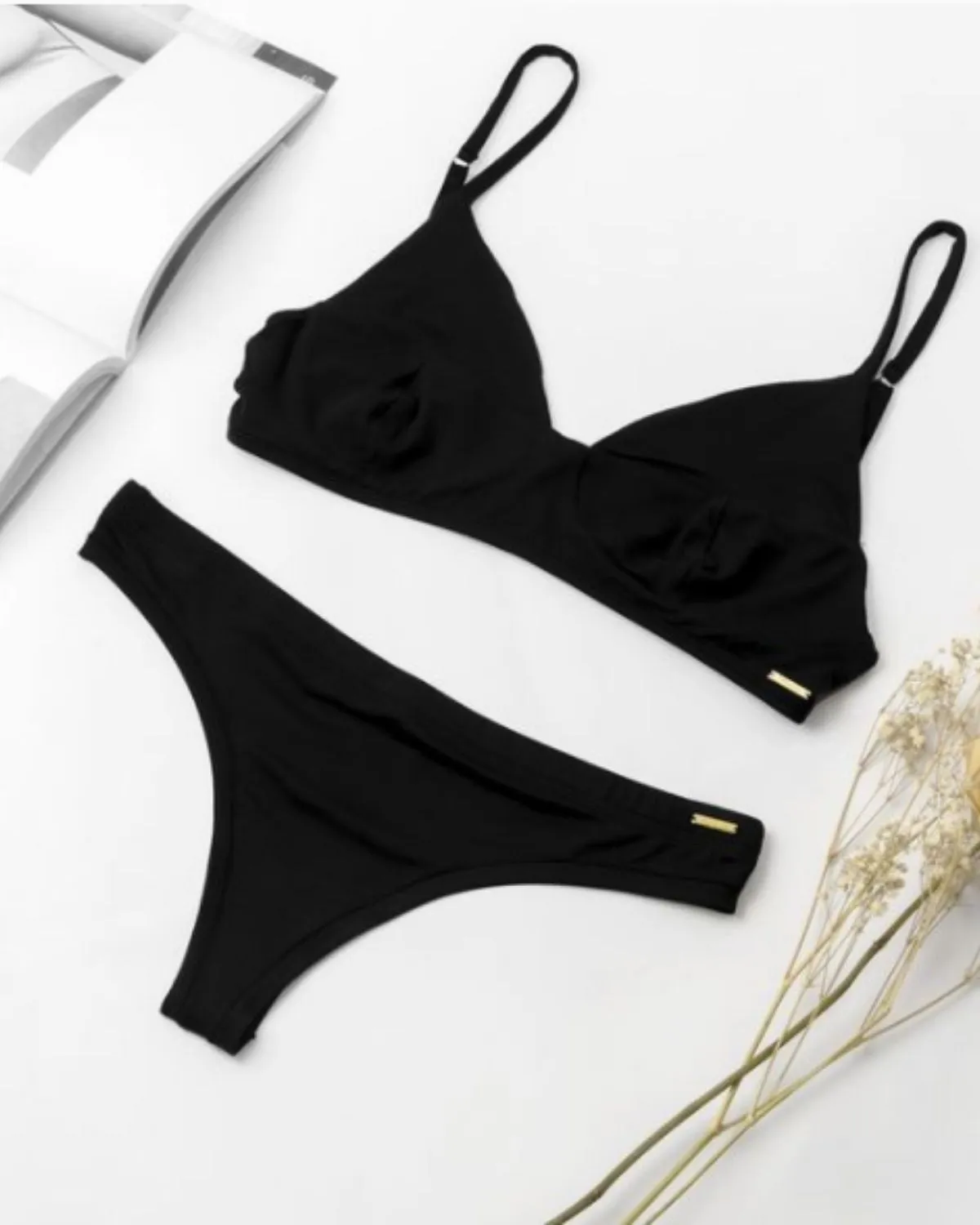 Athens Structured Bra in Black