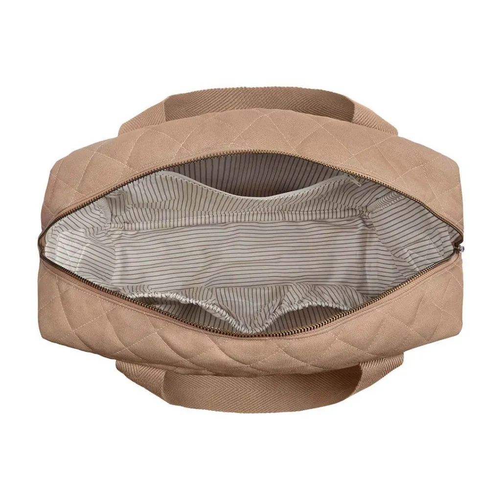 AVERY ROW Baby Changing Bag - Latte (With Pram Clips)
