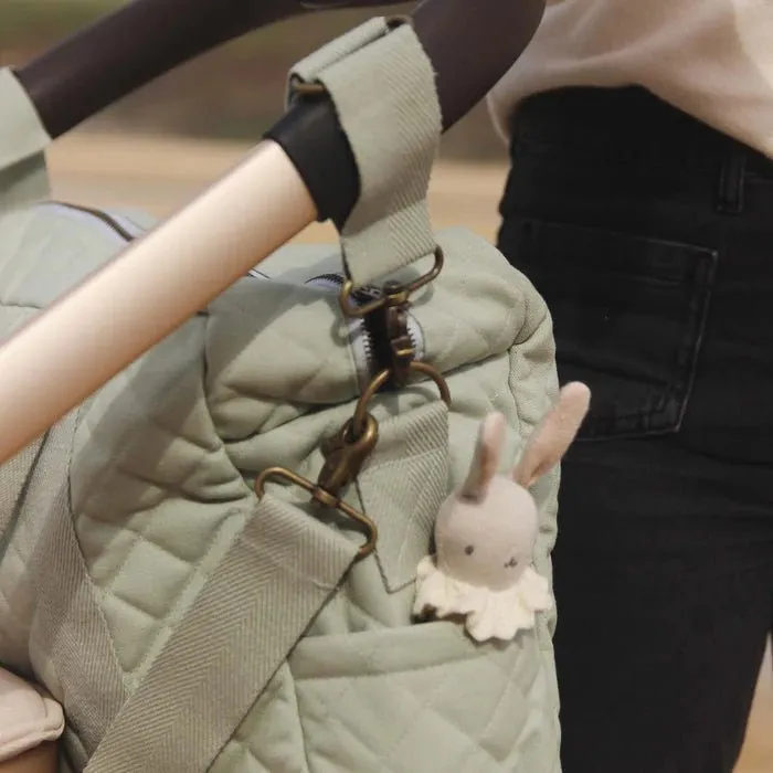 AVERY ROW Baby Changing Bag - Sage (With Pram Clips)