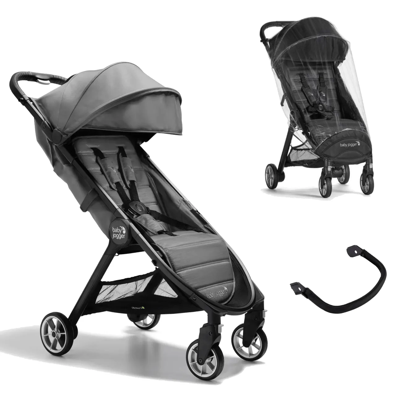 Baby Jogger City Tour 2 Bundle - Shadow Grey EX DISPLAY