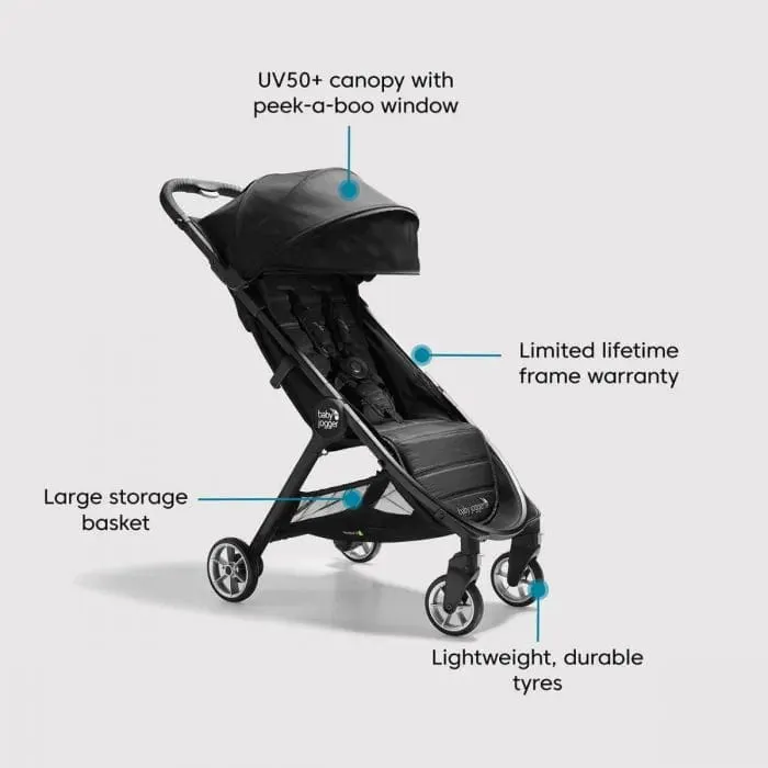 Baby Jogger City Tour 2 Bundle - Shadow Grey EX DISPLAY