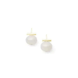 Baby Pebble Pearl Earring