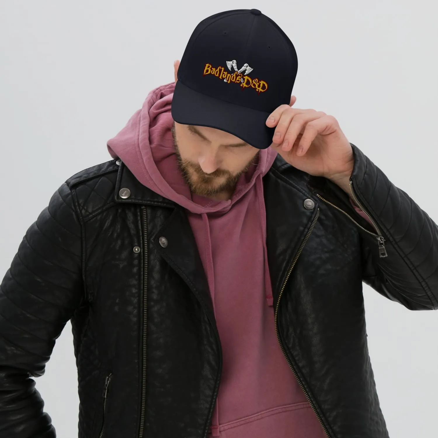 Badlands D&D Logo Structured Twill Flexfit Cap