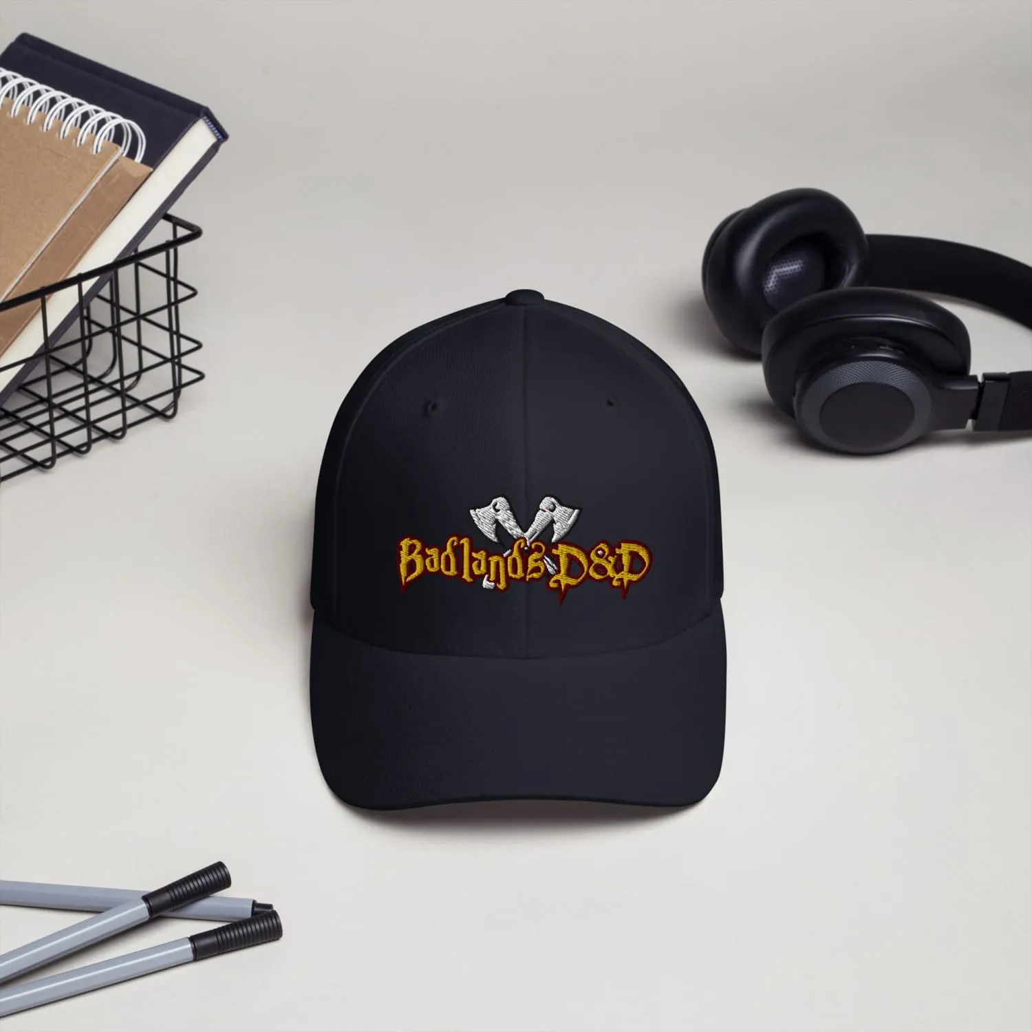 Badlands D&D Logo Structured Twill Flexfit Cap