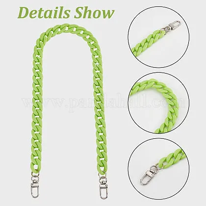 Bag Handle Chain Neon Orange