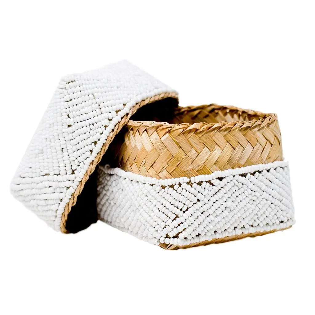 BALI BOX {Petite, Beaded} by POPPY   SAGE