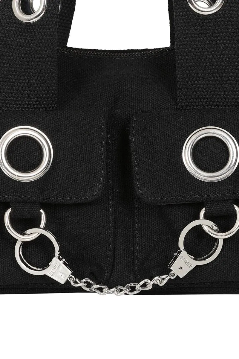 Banned Whittaker Mini Handbag - Gothic Punk Shoulder Bag